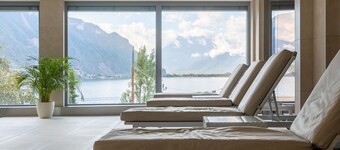 Lovely apartment with WIFI, hot tub, pool, A/C, TV, balcony, panoramic view and parking
