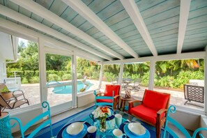 Piscine chauffée