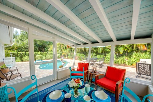 Lush Punta Gorda Escape: Private Pool + Lanai