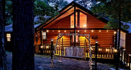 Charming Cabin with Game Room & Firepit