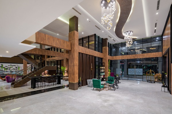 Lobby sitting area