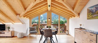 Apartamento Meditz con vistas a la montaña, balcón y Wi-Fi