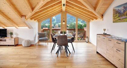Apartamento Meditz con vistas a la montaña, balcón y Wi-Fi