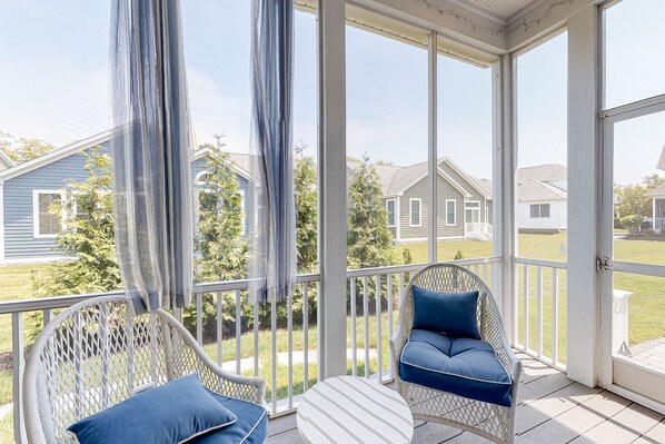 View from property - Bayside Resort home close to the beach with shared pools & hot tub - dogs OK (Selbyville)