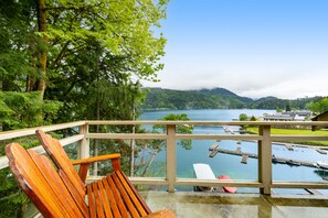Property grounds - Spacious, 3-story lakefront condo with unmatched views, 2 decks, canoe & dock (Port Angeles)