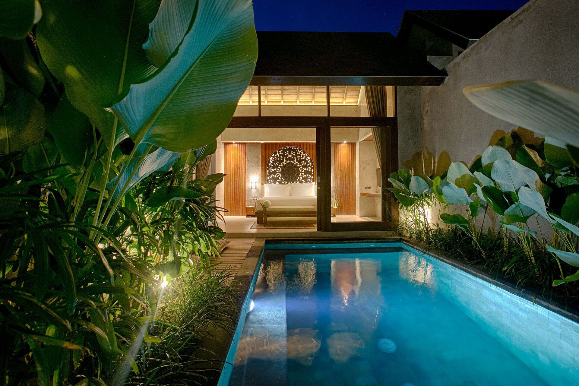 One Bedroom Private Pool Villa | Biancheria da letto di alta qualità, minibar, una cassaforte in camera