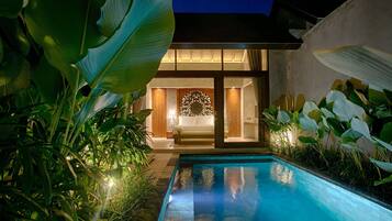One Bedroom Private Pool Villa | 2 bedrooms, premium bedding, minibar, in-room safe