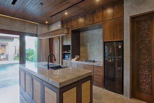 PRESIDENTIAL Three Bedroom Private Pool | Cucina privata | Frigorifero, microonde, piano cottura, pentole/stoviglie/utensili
