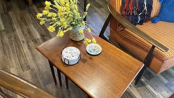 TV connectée, cheminée