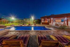 Piscine chauffée