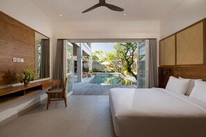 Villa Familiale, 5 chambres, piscine privée | 5 chambres, literie de qualité supérieure