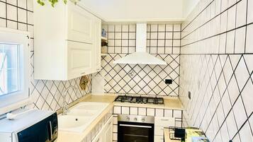 KĂŒhlschrank, Mikrowelle, Ofen, Herdplatte