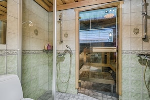 Ducha, artículos de tocador gratuitos, secador de pelo, bidet