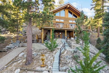 Image of Grinhart Cabin by Destination Big Bear: Most Incredible Views in Big Bear! Luxury Log Cabin! Hot Tub!