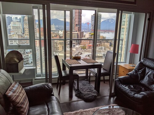 Ocean, Mountain, City Views, Fully Furnished, Downtown Vancouver
