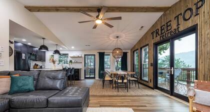 Situated in the Tree Tops w/ Unbelievable Ski Slope Views Community Pool Access (Seasonal) Hot Tub