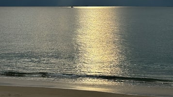 Vlak bij het strand