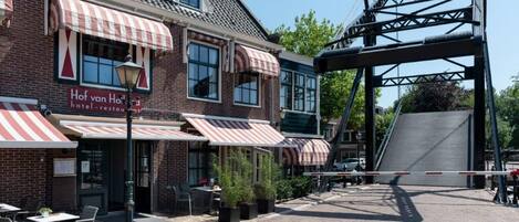 Overnatningsstedets facade