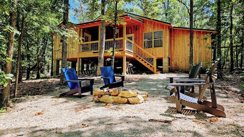Newly constructed Secluded Ozark Cabin  - 45 Acres - Fire Pit & Trails