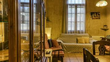 TV, fireplace, DVD player, ping pong