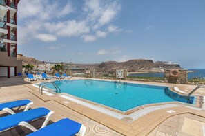Una piscina climatizada