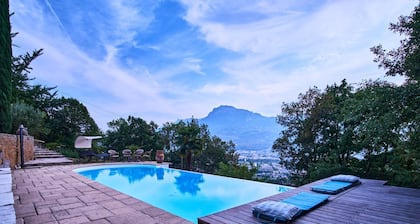 Maison "Saint Martin Le Vinoux", avec vue sur les montagnes, sauna & Wi-Fi