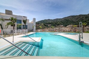 Indoor pool, a heated pool