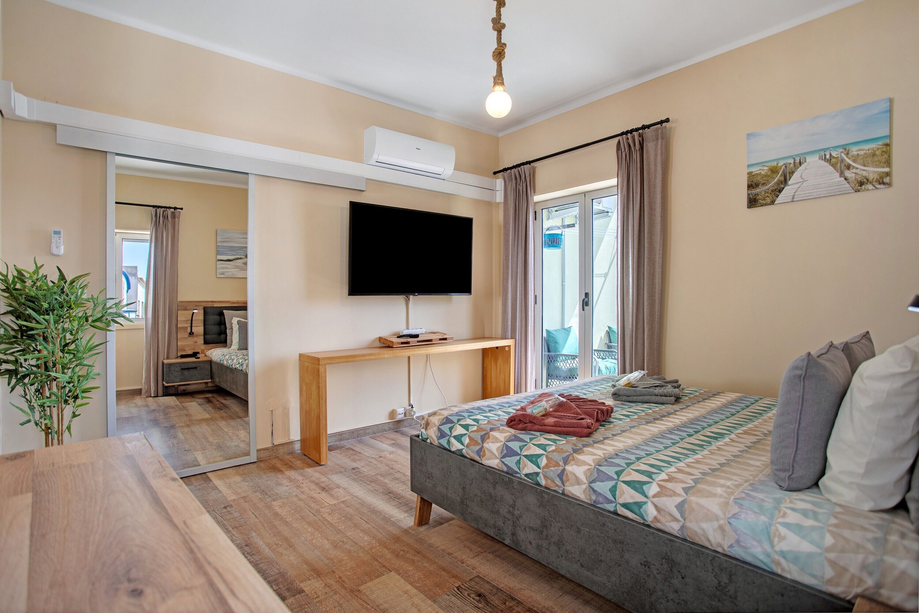 1 bedroom, iron/ironing board, free WiFi, bed sheets