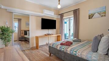 1 bedroom, iron/ironing board, free WiFi, bed sheets