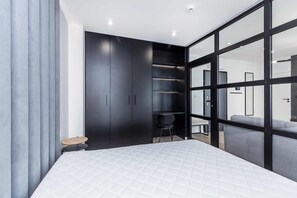 1 soverom, strykejern/-brett, wi-fi og sengetøy