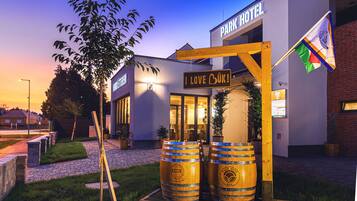 Fachada da propriedade