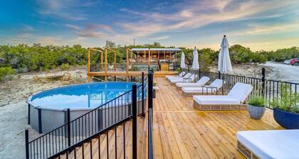 Dripping Springs Retreat with Pool and Fire Pit