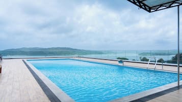 Indoor pool, outdoor pool