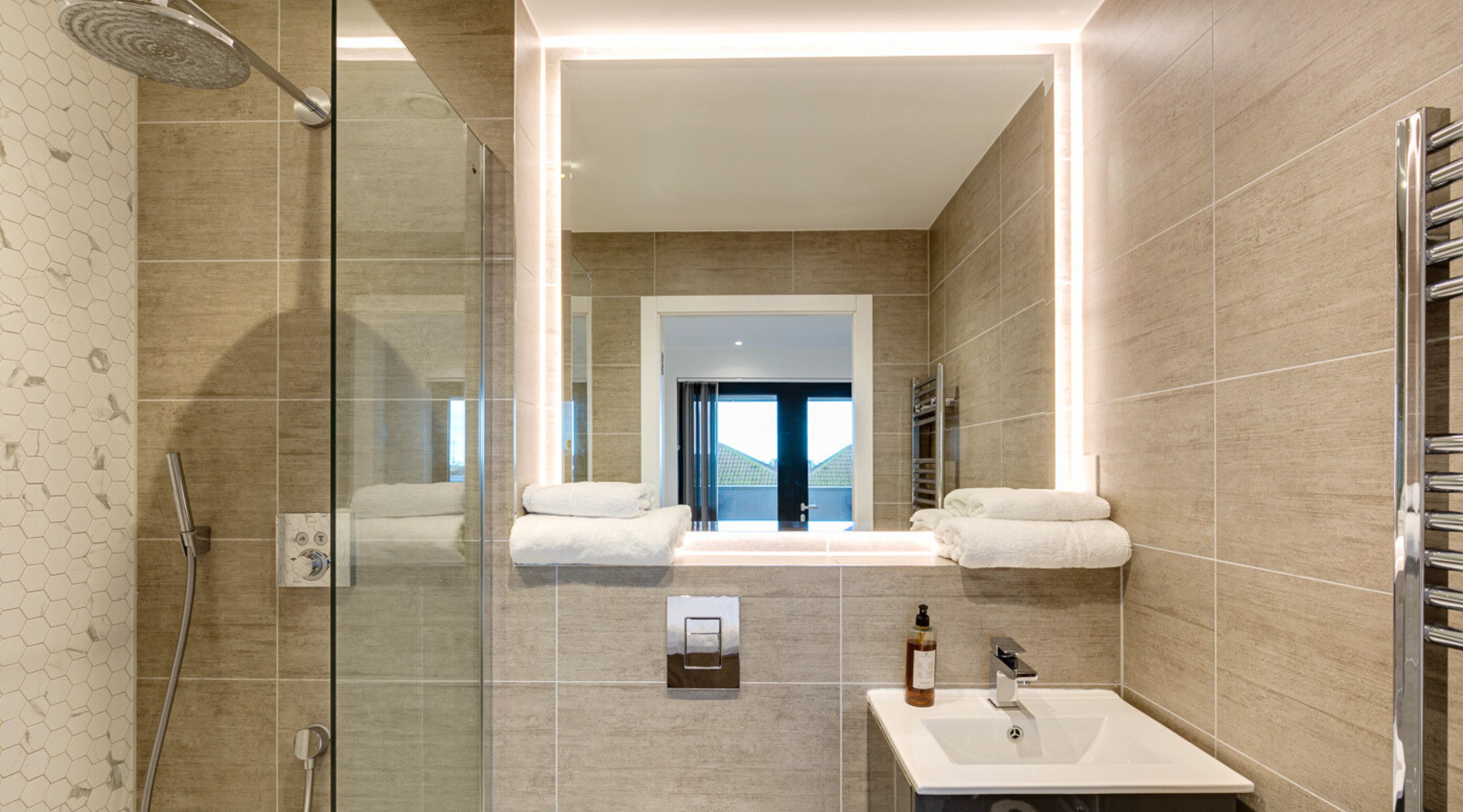 Three Bedroom Apartment - Balcony | Bathroom