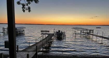 Grandpa's Sunset Cabin on Big Spirit Lake
