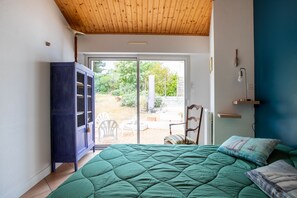 3 chambres, fer et planche à repasser, Wi-Fi gratuit