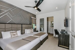 6 Schlafzimmer, Schreibtisch, Bügeleisen/Bügelbrett, WLAN