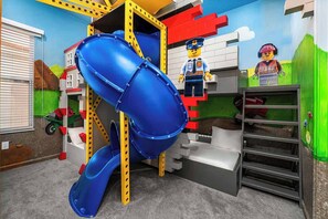 Children’s area - Grand Home w/ Golf Simulator, Builder BR, Theater, Game Loft & Gym - Near Disney (Davenport)