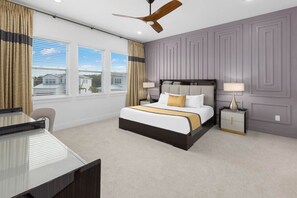 6 bedrooms, desk, iron/ironing board, WiFi
