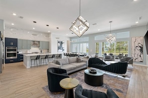 Interior - Magical Villa w Wizards Theme BR, Casino, Arcade, Theater, Spa Pool, Near Disney (Davenport)