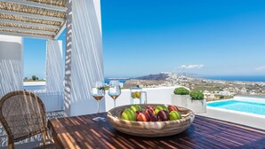 Unclassified image, 3 of 33, button - One Bedroom Panoramic - White Co (Santorini)