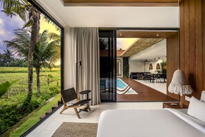 Interior detail - Green Flow Villa 16 (Ubud)
