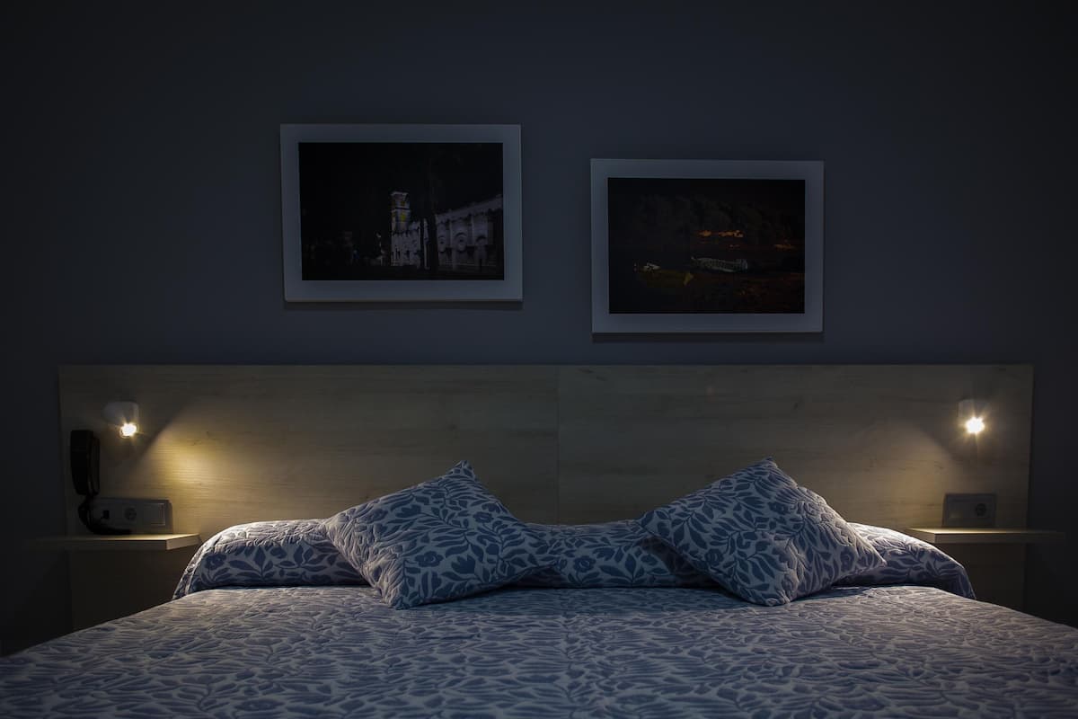 basic double room | desk, laptop workspace, free wifi, bed sheets