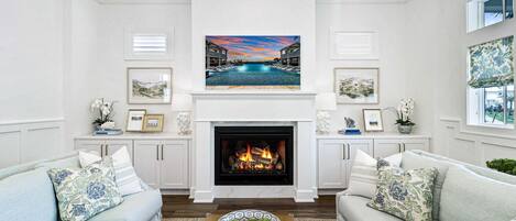 Televisor intel·ligent i llar de foc