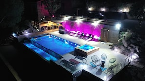 Piscine chauffée