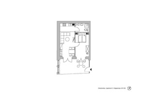 Floor plan - Lolland, hidden on the Old River - family-friendly, modern, special (Warnemünde)