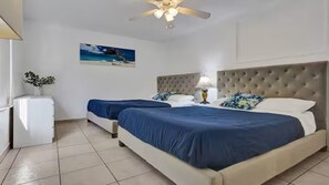 1 bedroom, iron/ironing board, free Internet, bed sheets