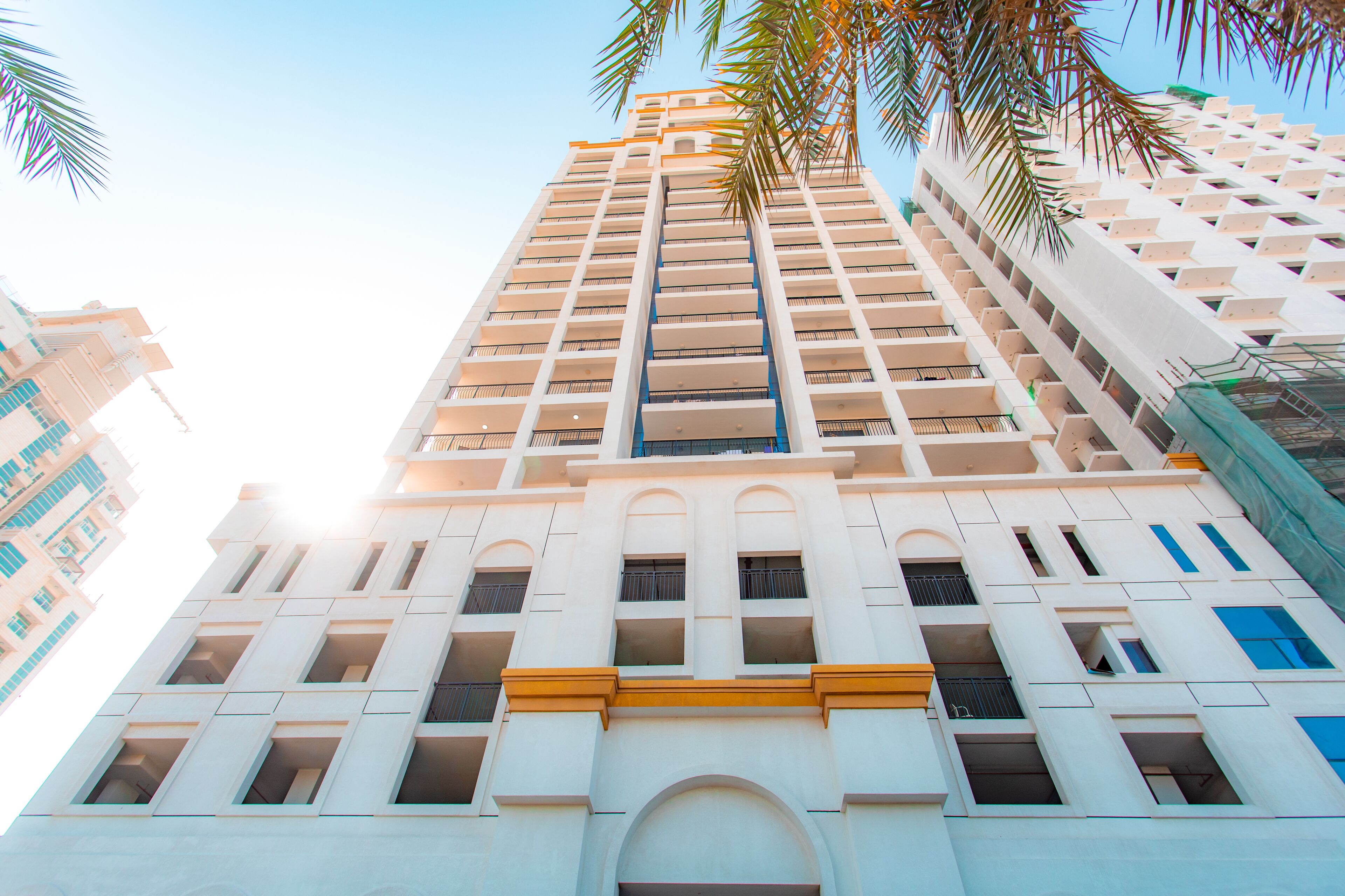 Facciata della struttura