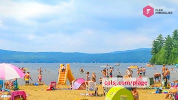 Beach nearby, sun-loungers