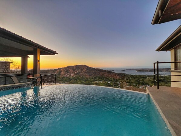 An infinity pool